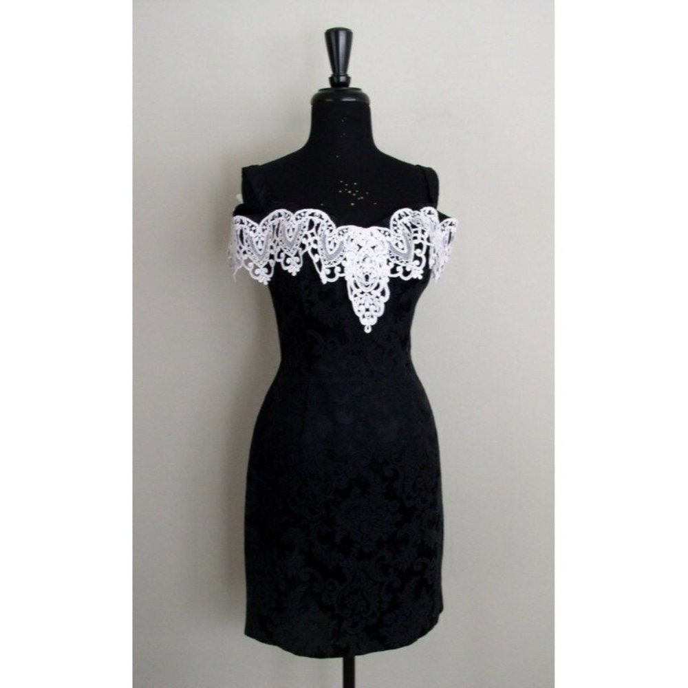Vintage Jessica McClintock Gunne Sax Prom Dress - Picture 1 of 8
